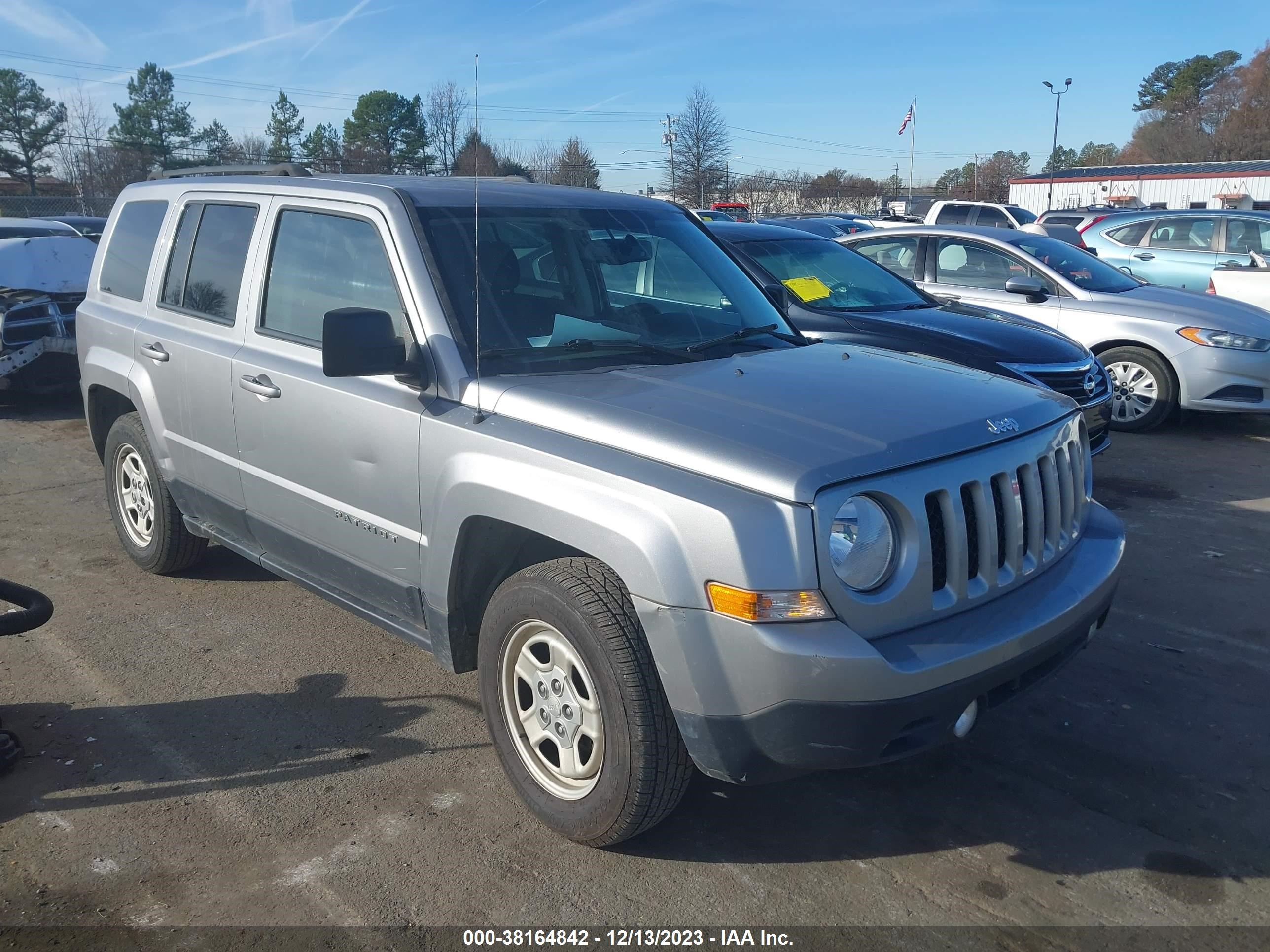 jeep liberty (patriot) 2017 1c4njpbaxhd115677