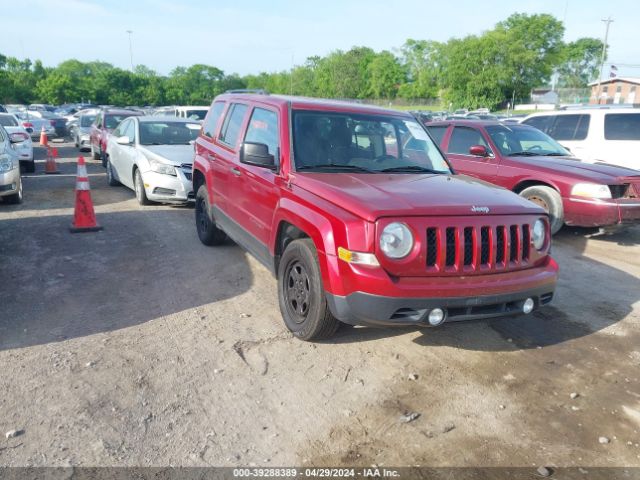 jeep patriot 2016 1c4njpbb1gd643356