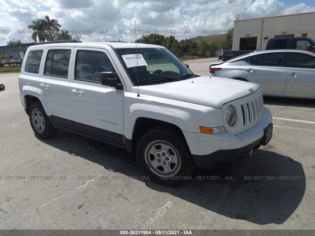 jeep patriot 2016 1c4njpbb1gd770155