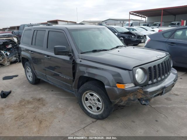 jeep patriot 2016 1c4njpbb3gd569549