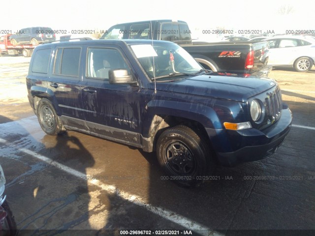 jeep patriot 2017 1c4njpbb3hd120423