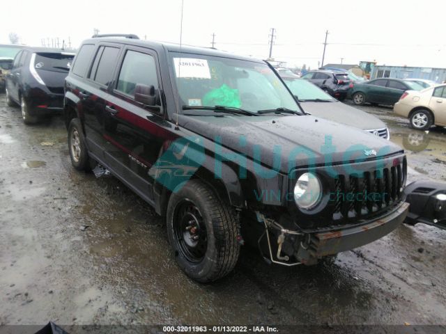 jeep patriot 2014 1c4njpbb4ed628721