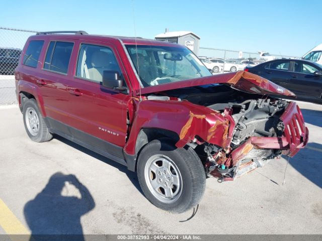 jeep patriot 2016 1c4njpbb5gd554423