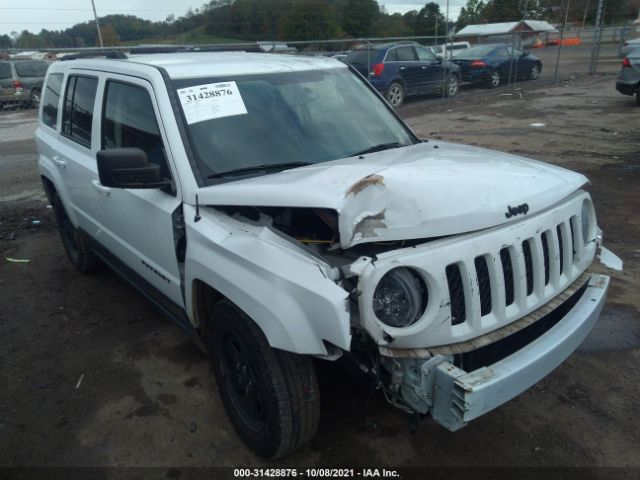 jeep patriot 2016 1c4njpbb5gd800287