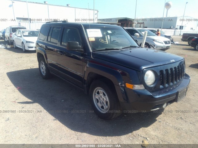 jeep patriot 2016 1c4njpbb8gd532531