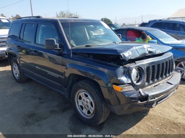 jeep patriot 2016 1c4njpbbxgd507243