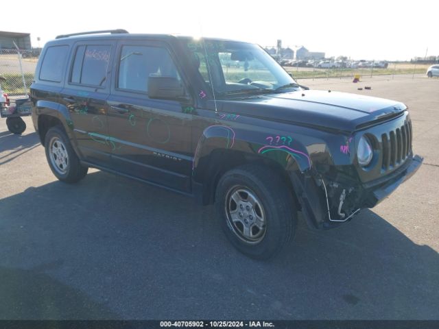 jeep patriot 2016 1c4njpbbxgd761874