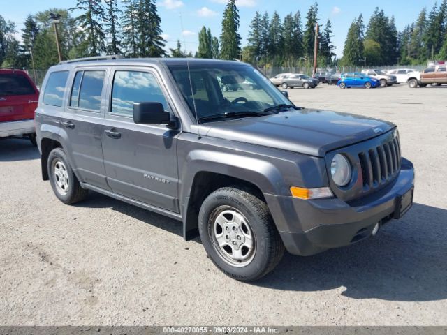 jeep patriot 2016 1c4njpbbxgd805193