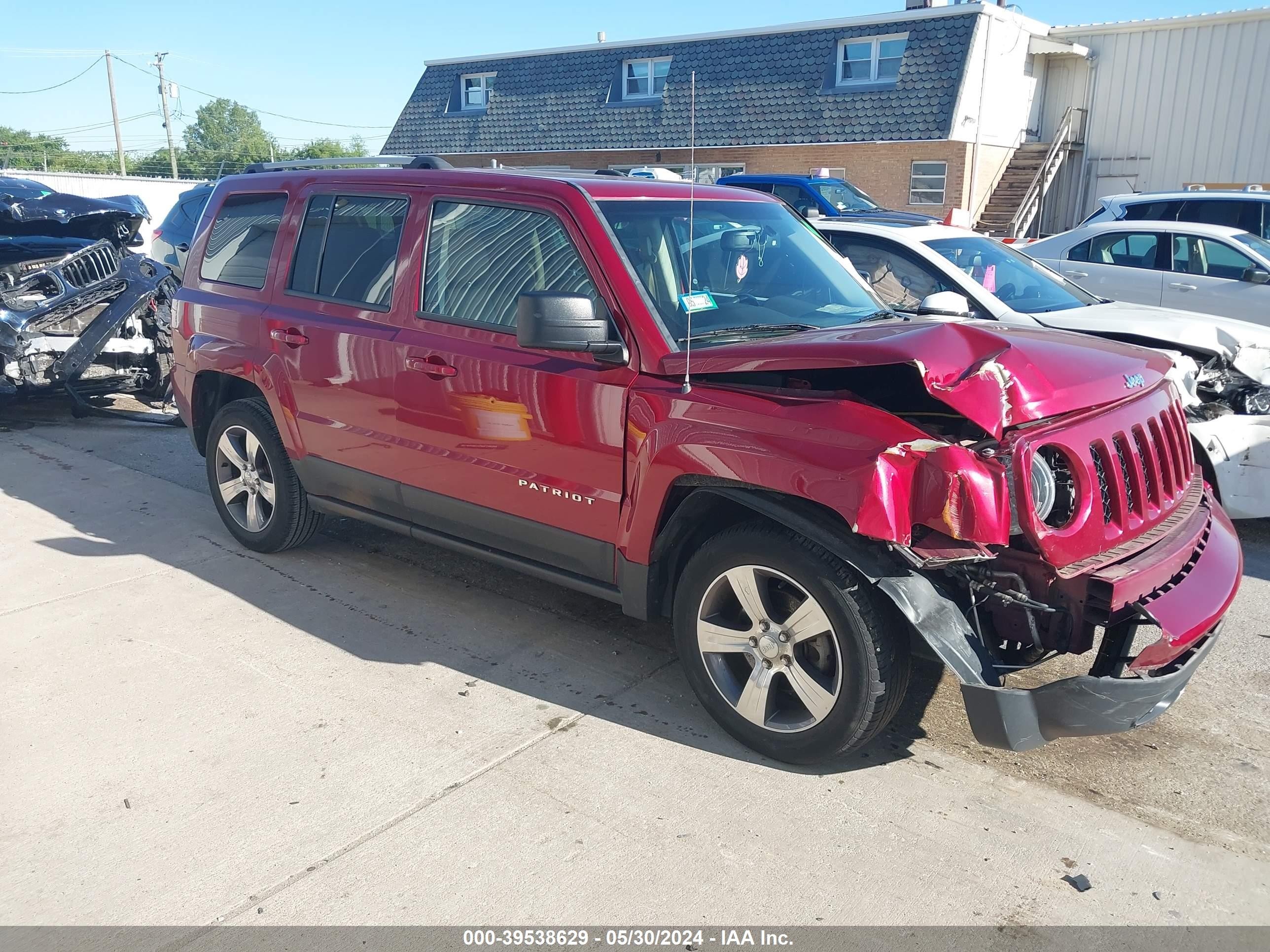 jeep liberty (patriot) 2016 1c4njpfa0gd726231