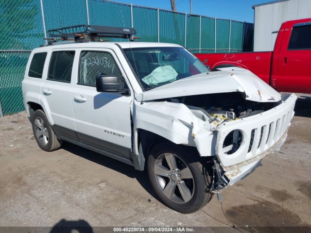 jeep patriot 2017 1c4njpfa5hd132624