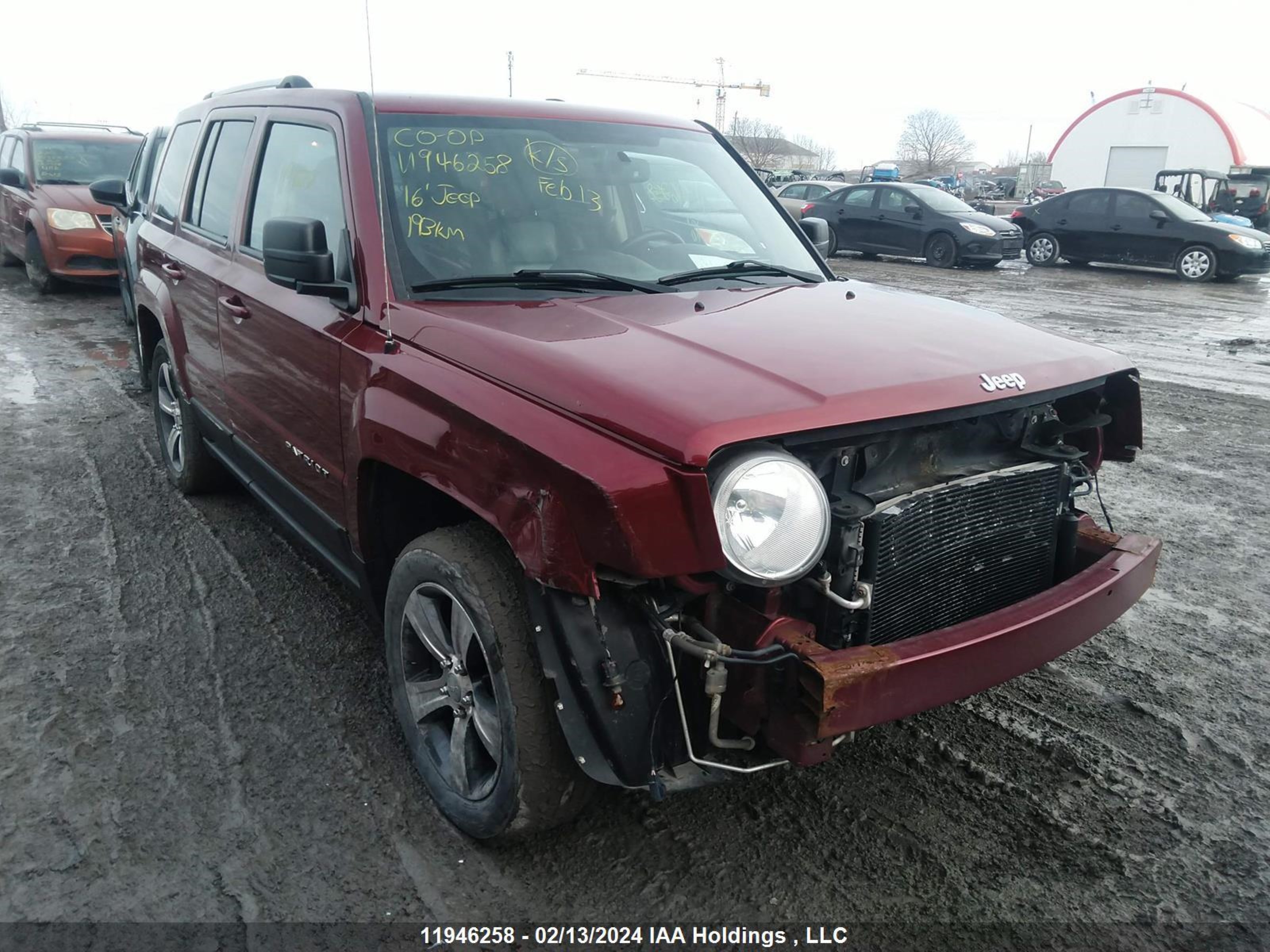 jeep liberty (patriot) 2016 1c4njrabxgd645720