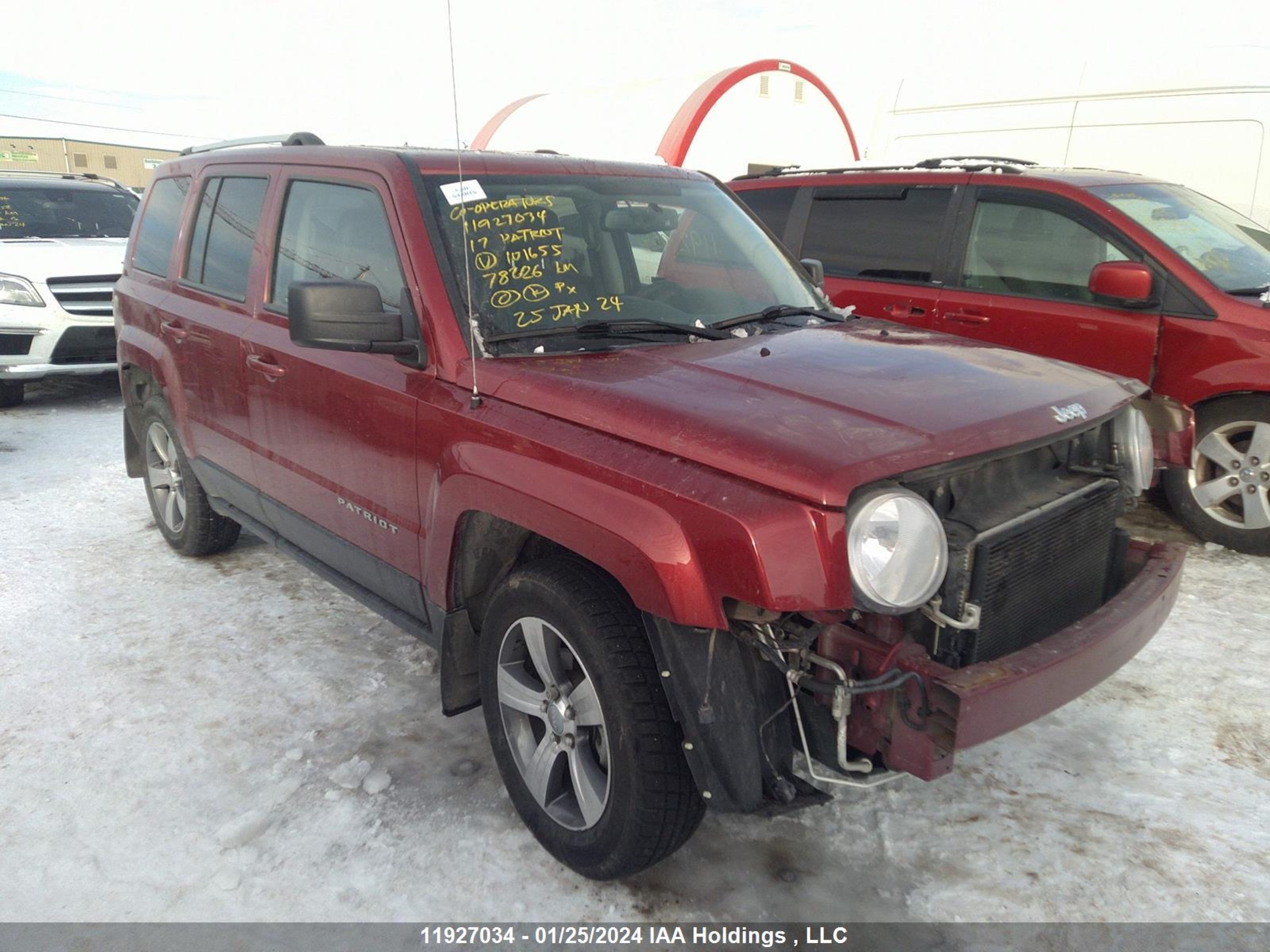 jeep liberty (patriot) 2017 1c4njrabxhd101655