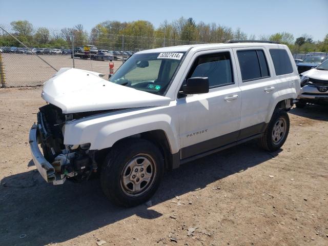 jeep patriot 2016 1c4njrbb0gd595070