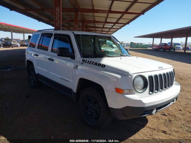 jeep patriot 2016 1c4njrbb1gd500306