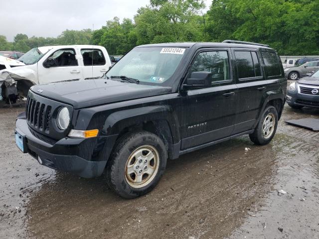 jeep patriot 2016 1c4njrbb1gd719282