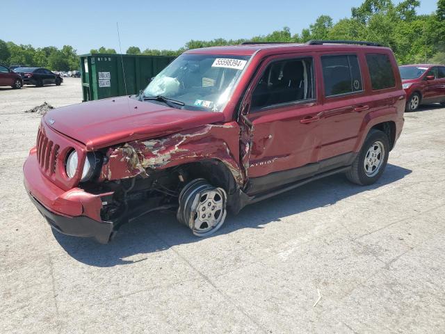 jeep patriot 2016 1c4njrbb2gd618297