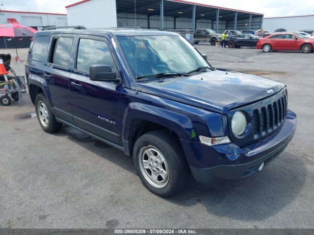 jeep patriot 2017 1c4njrbb3hd106209