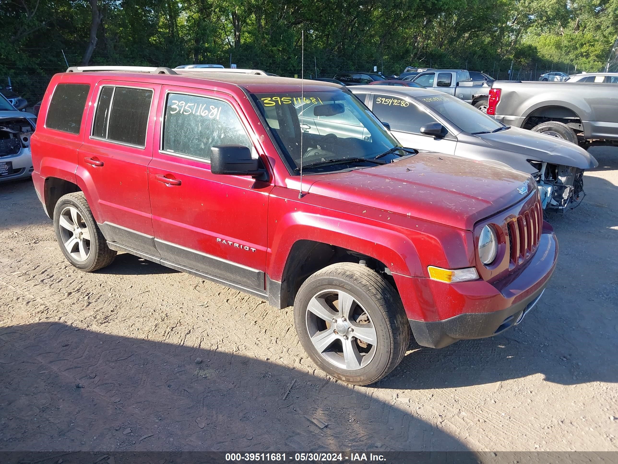 jeep liberty (patriot) 2017 1c4njrfb2hd196401