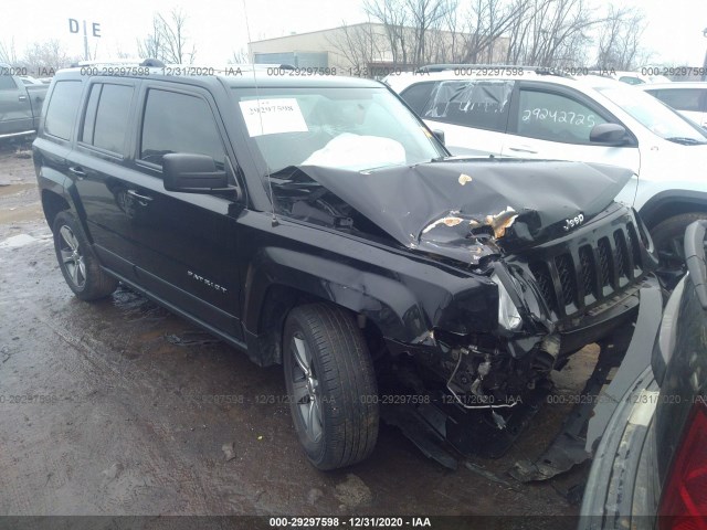 jeep patriot 2017 1c4njrfb8hd196337