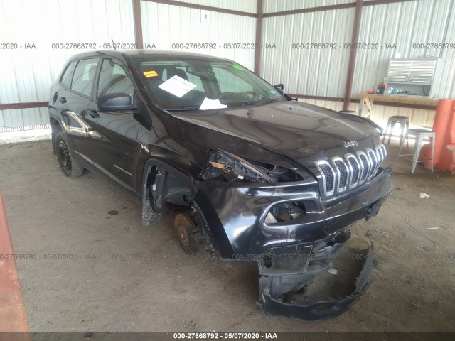 jeep cherokee 2015 1c4pjlab0fw589506