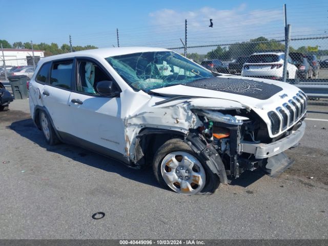 jeep cherokee 2016 1c4pjlab0gw125973