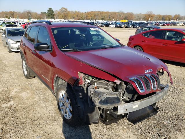 jeep cherokee s 2016 1c4pjlab1gw160134