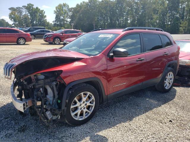 jeep cherokee s 2016 1c4pjlab1gw238198