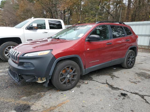 jeep cherokee s 2016 1c4pjlab1gw347261