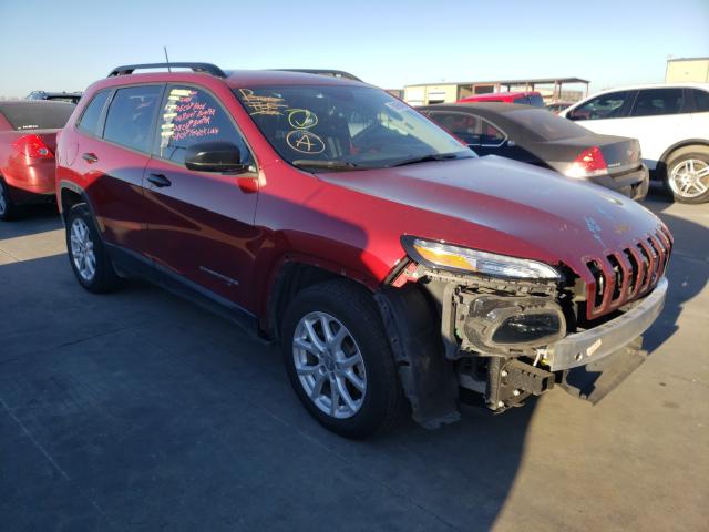 jeep cherokee s 2016 1c4pjlab2gw127109