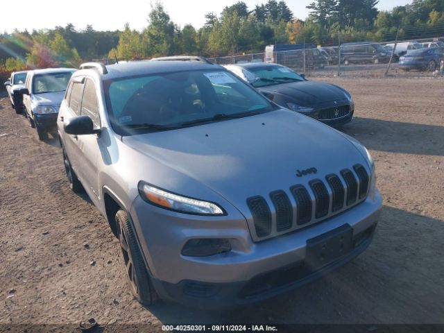 jeep cherokee 2016 1c4pjlab2gw324801