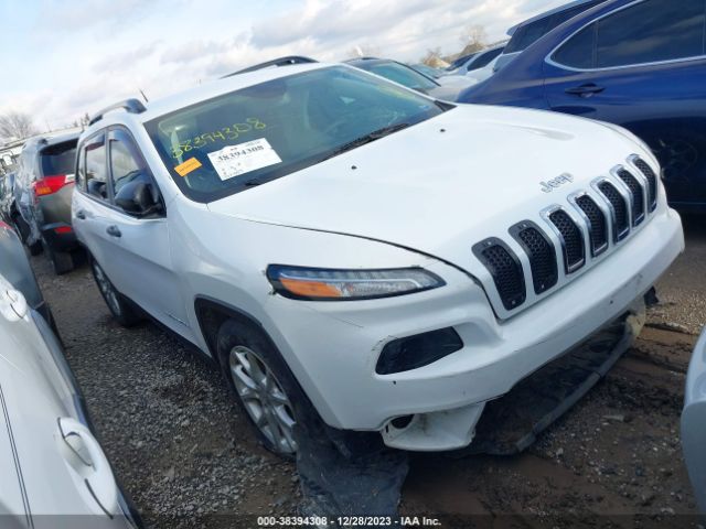 jeep cherokee 2016 1c4pjlab2gw376042