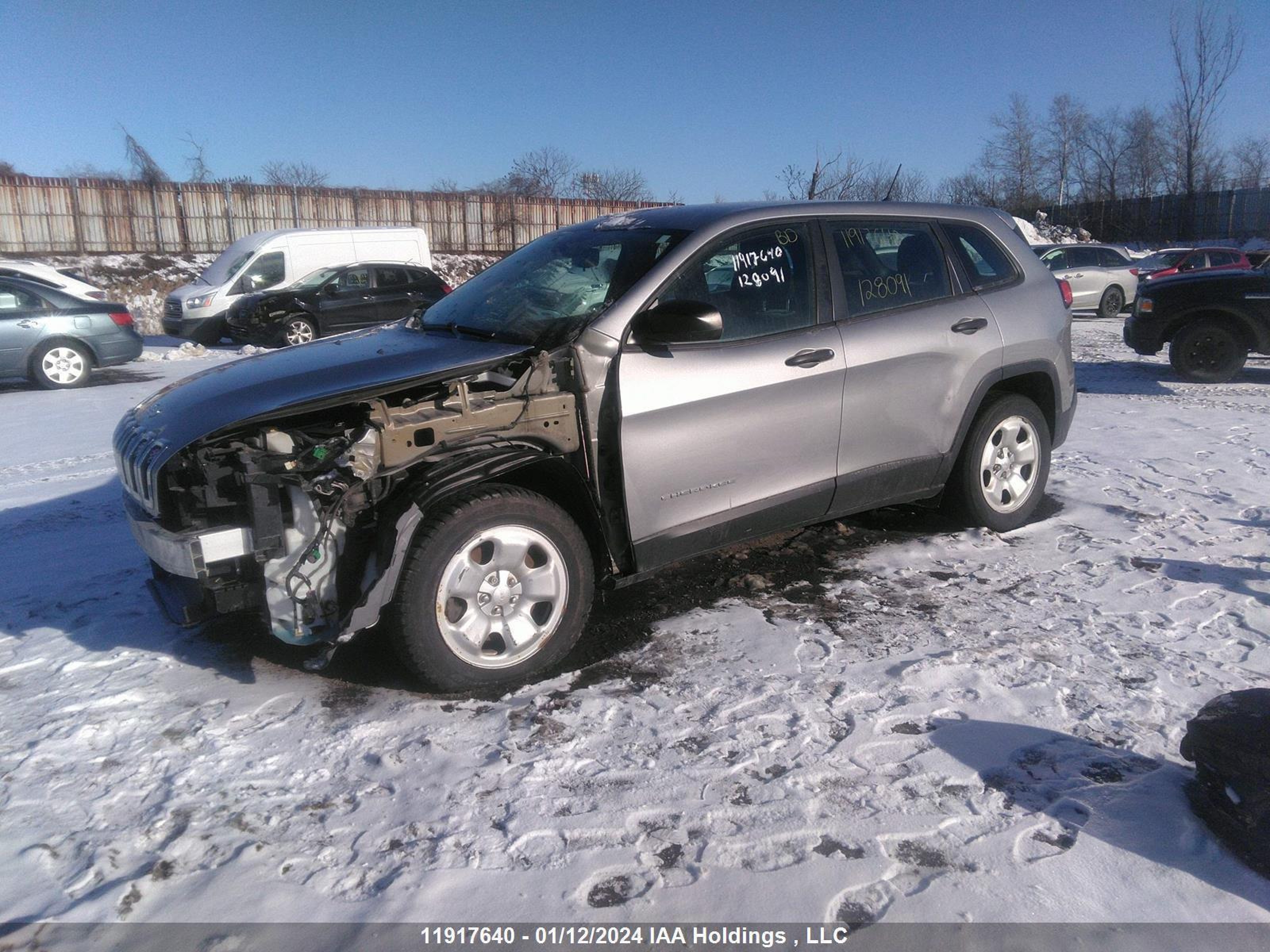 jeep cherokee 2016 1c4pjlab3gw128091