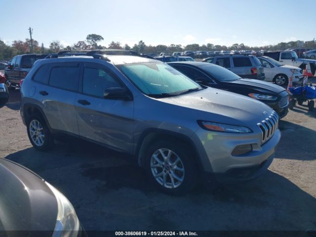 jeep cherokee 2016 1c4pjlab3gw222486