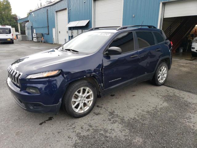 jeep cherokee s 2016 1c4pjlab3gw258288