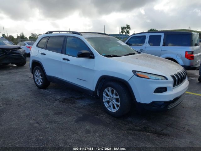 jeep cherokee 2016 1c4pjlab3gw258601