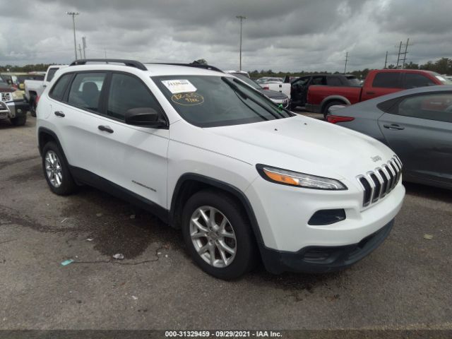 jeep cherokee 2016 1c4pjlab5gw107727