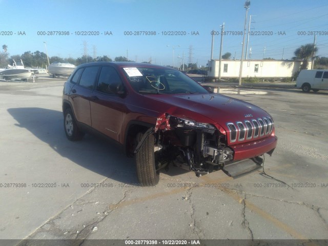 jeep cherokee 2016 1c4pjlab5gw126696