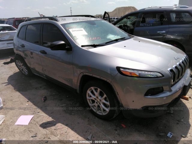 jeep cherokee 2016 1c4pjlab5gw281846