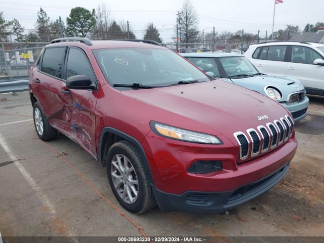 jeep cherokee 2016 1c4pjlab5gw303568