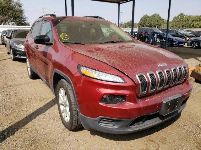 jeep cherokee s 2016 1c4pjlab5gw319978