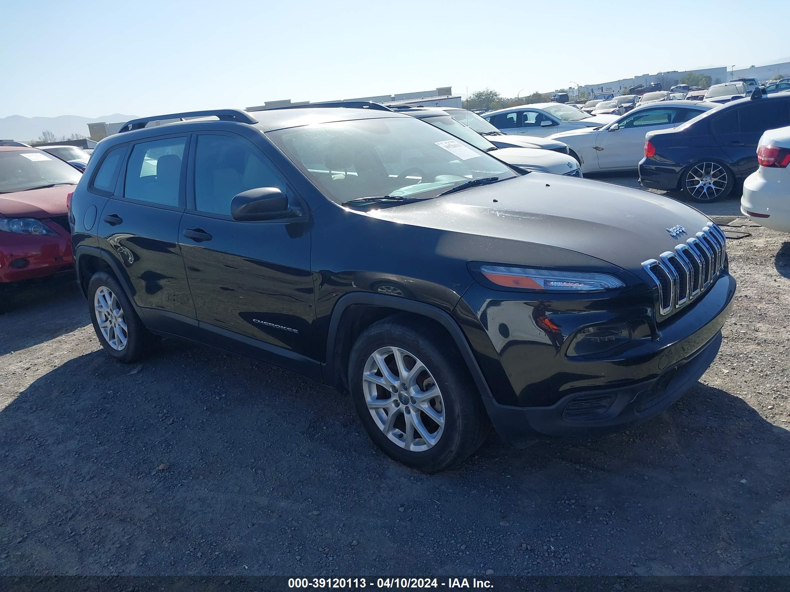 jeep cherokee 2015 1c4pjlab6fw637476