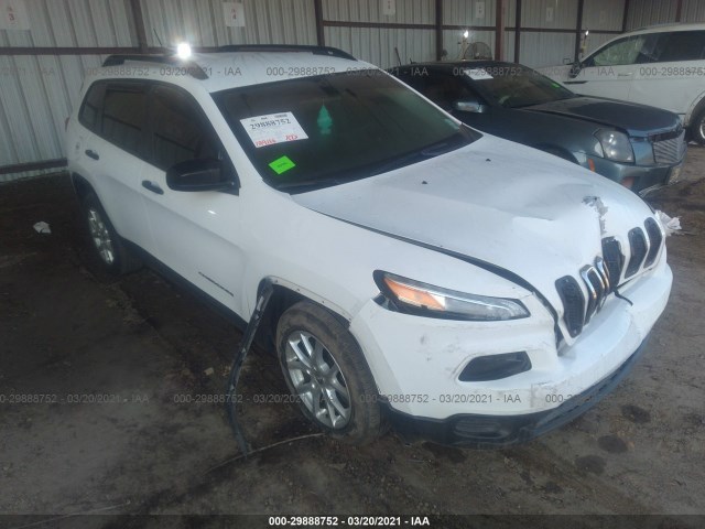 jeep cherokee 2016 1c4pjlab6gw136556