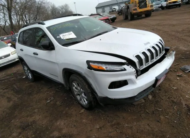 jeep cherokee 2016 1c4pjlab6gw274310