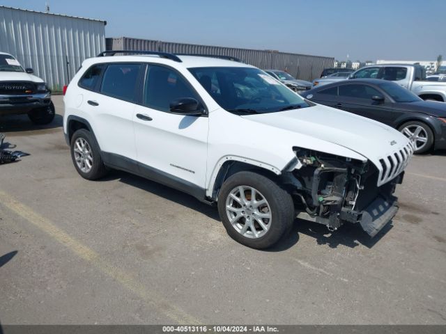 jeep cherokee 2016 1c4pjlab8gw135554