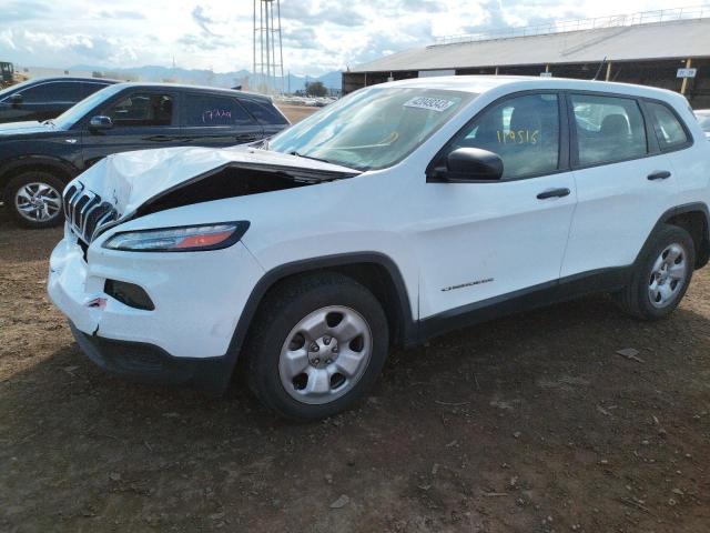 jeep cherokee s 2016 1c4pjlab8gw342543