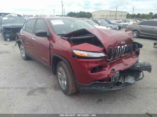 jeep cherokee 2014 1c4pjlab9ew123555