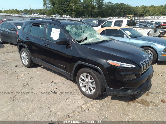 jeep cherokee 2016 1c4pjlab9gw136826