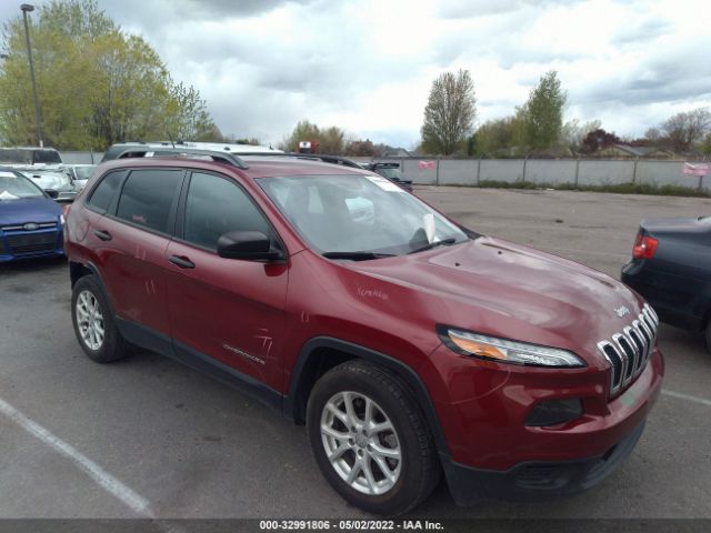 jeep cherokee 2016 1c4pjlab9gw275290