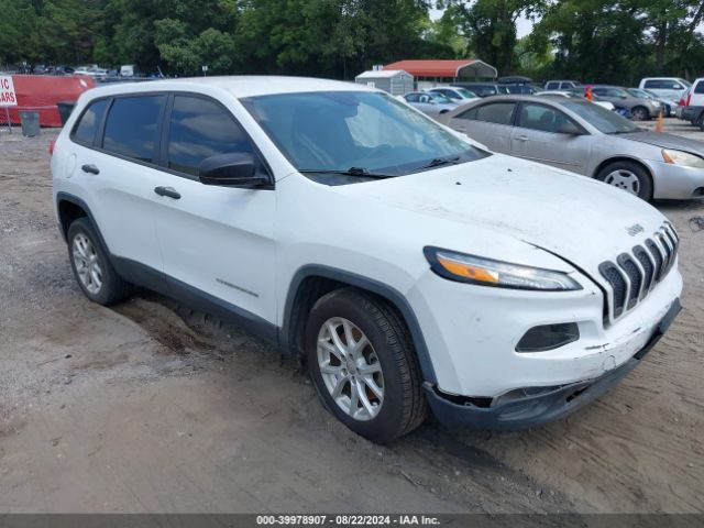 jeep cherokee 2015 1c4pjlabxfw566492