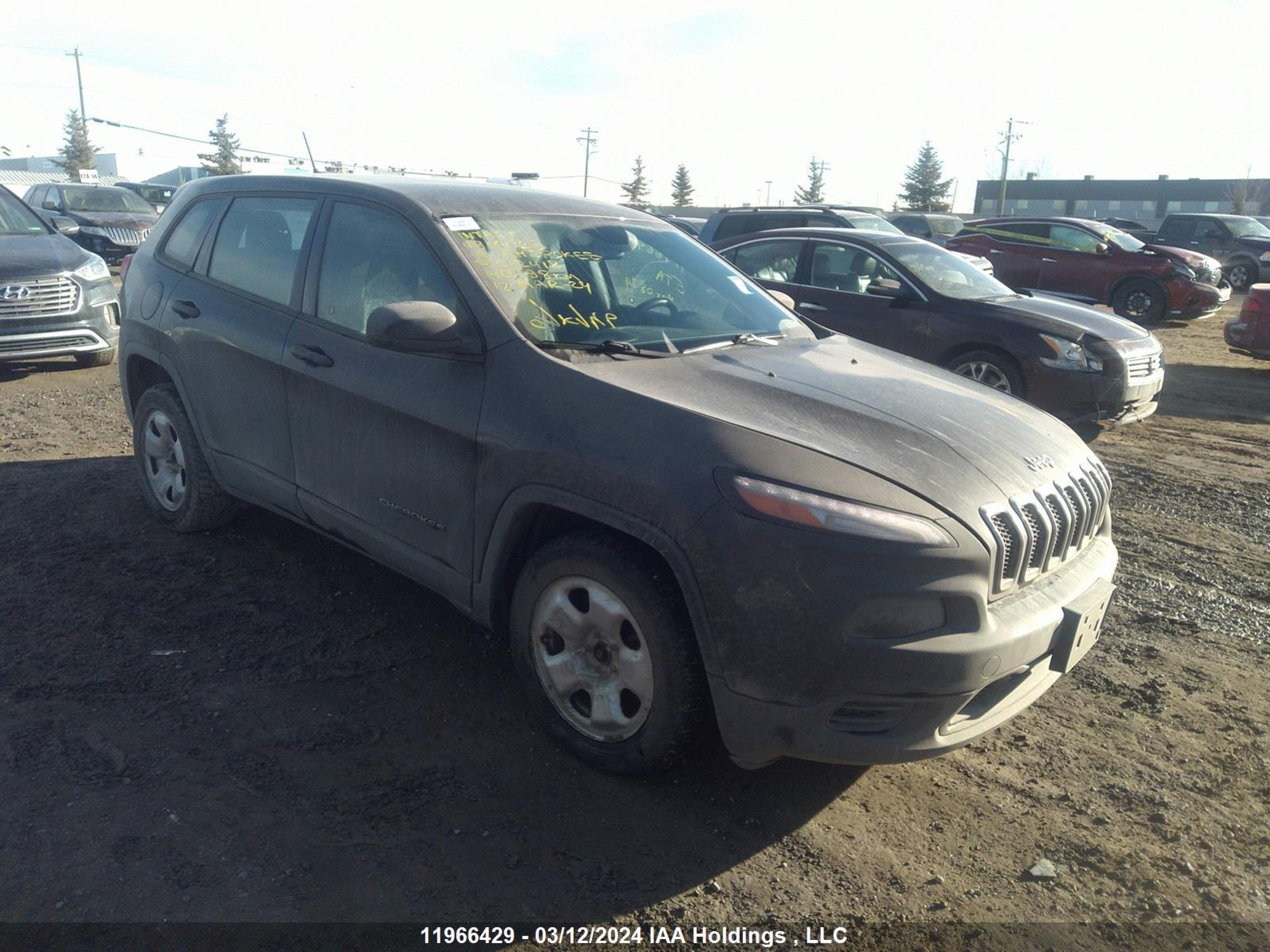 jeep cherokee 2015 1c4pjlabxfw612418